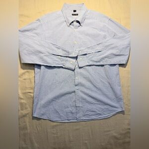 Bergdorf Goodman authentic made in Seersucker Sz XXL